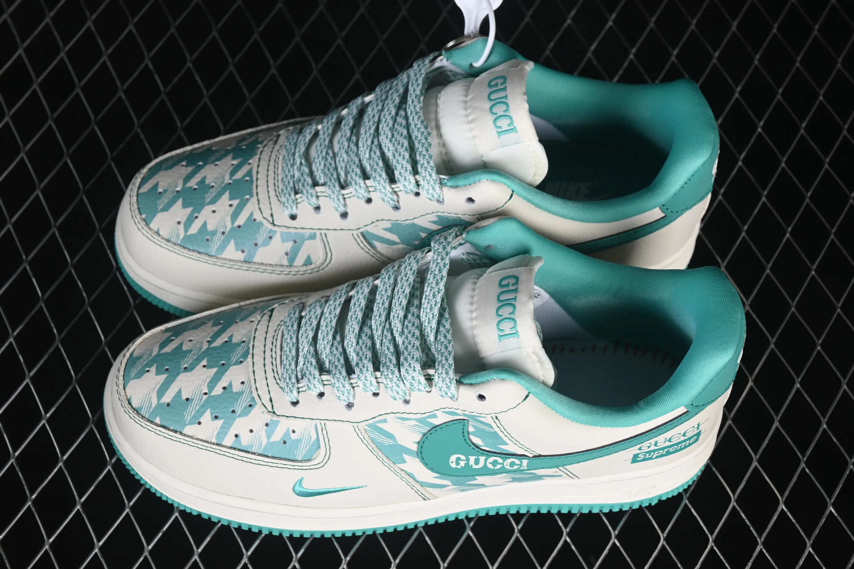 All categories Nk Air Force 1 Air Force series Nk Air Force 1 Low Air Force low-top Nike Air Force 1'07 Low Gucci joint mint green Air Force 1 low-top casual sneakers XL1979-124